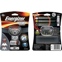 Lampe frontale Vision HD+ Focus, DEL, 315 lumens, 6 hres de fonctionnement, piles AAA Trail Hammer and Bolt