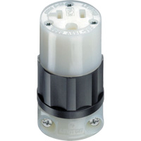 Industrial Grade Locking Connector, 5-20R, Nylon Trail Hammer and Bolt