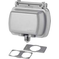 Extra-Duty GFCI & Decora&reg; Wallplate Cover Trail Hammer and Bolt