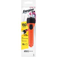 Lampe de poche portative Intrinsically Safe, DEL, 150 lumens, Piles AA Trail Hammer and Bolt