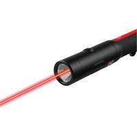 Pen Light with Laser, LED, 250 Lumens, Rechargeable Batteries, Included Trail Hammer and Bolt