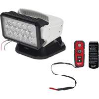 Utility Remote Control Search Light, LED, 4250 Lumens Trail Hammer and Bolt