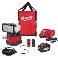 Utility Remote Control Search Light Kit, LED, 4250 Lumens Trail Hammer and Bolt
