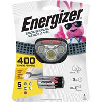 Lampe frontale avec mise au point Vision HD+, DEL, 400 lumens, 3 hres de fonctionnement, piles AAA Trail Hammer and Bolt