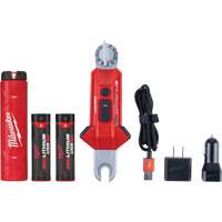REDLITHIUM USB Utility Hot Stick Light, LED, Rechargeable Batteries, Aluminum Trail Hammer and Bolt