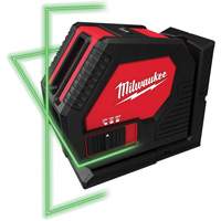 Green Cross Line Laser Trail Hammer and Bolt
