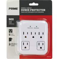 Surge Protector, 5 Outlets, 900 J, 1875 W XJ249 | Trail Hammer and Bolt