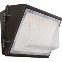 Non-Cutoff Wall Pack, LED, 120 - 277 V, 75 - 110 W, 9.33" H x 6.65" W x 14.5" D Trail Hammer and Bolt