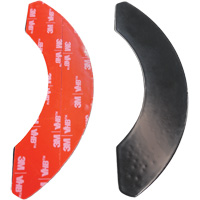 Safety Whip&reg; Beacon Adhesive Back Mounting Plates for Non-Metallic Surfaces Trail Hammer and Bolt