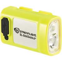 Lampe de casque SL-SIDESADDLE USB pour casques et casques de s&eacute;curit&eacute;, DEL, 350/320/400 lumens, 6,25/7/5 hres de fonctionnement, piles Rechargeable Trail Hammer and Bolt