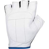 Vibration Dampening Fingerless Gloves, Size X-Large, Goatskin Palm Trail Hammer and Bolt