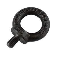 Eye Bolt, 1/8" Dia., 1/2" L, Uncoated Natural Finish, 300 lbs. (0.15 tons) Capacity YC619 | Trail Hammer and Bolt