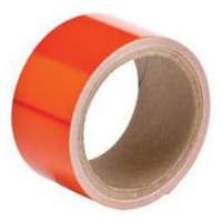 Reflective Marking Tape, 2" x 15', Acrylic, Orange ZC383 | Trail Hammer and Bolt