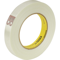 Scotch&reg; 897 Filament Tape, 5 mils Thick, 12 mm (47/100") x 55 m (180')  Trail Hammer and Bolt